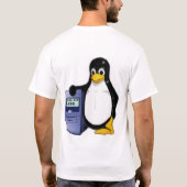 私のボーイフレンドはオタクSEです Tシャツ (裏面)