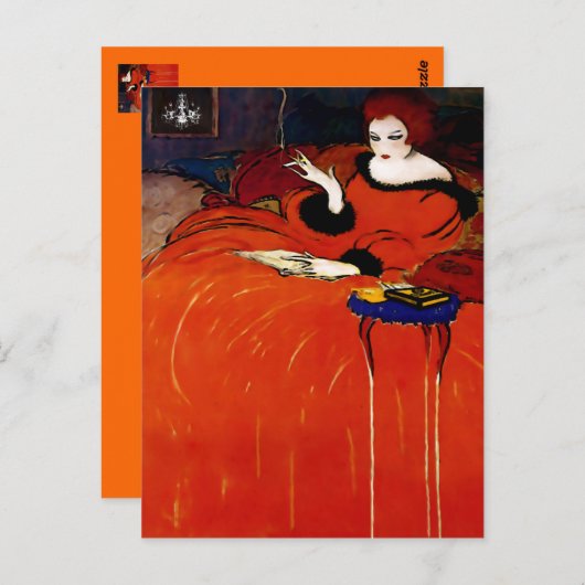 私のボーイフレンドを分析する～はがき ポストカード (正面/裏面)