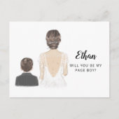 私のボーイ提案ポストカードのページを選択 ポストカード (正面)