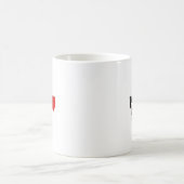 私のボーダーコリーは私を愛します コーヒーマグカップ (中央)