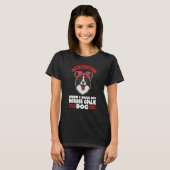 私のボーダーコリー犬ボーダーコリー Tシャツ (正面フル)