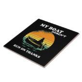 私のボートは感謝では動かない タイル (側面)
