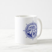 私のボートを浮かべて下さい コーヒーマグカップ (正面右)