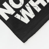 私のボーリングの技術は極秘でも無い フリースブランケット (角)