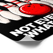 私のボーリングの技術は極秘でも無い ポスター (角)