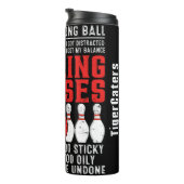 私のボーリングの言い訳おもしろい図 タンブラー (回転右)