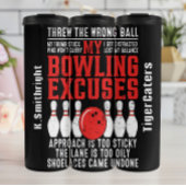 私のボーリングの言い訳おもしろい図 タンブラー
