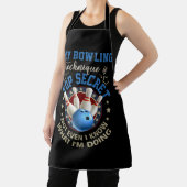 私のボーリングテクニックはトップシークレットおもしろいボーリングB エプロン (インサイチュ)