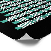 私のボーリング言い訳 ポスター (角)