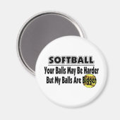 私のボールは大きい マグネット (正面/裏面)