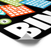 私のボールを引っ張って私をYellBingoラッキーおもしろいにする ポスター (角)