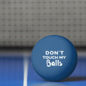 私のボールをTouchしないおもしろいブルーピンポンボール 卓球ボール (ネット)