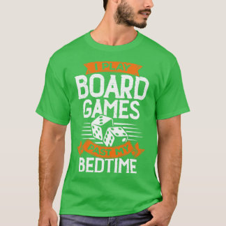 私のボ遊ードゲーム過去私のベッドタイム Tシャツ