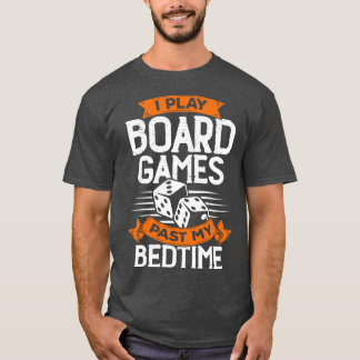 私のボ遊ードゲーム過去私のベッドタイム Tシャツ