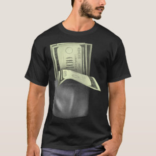私のポケットの中のお金 Tシャツ