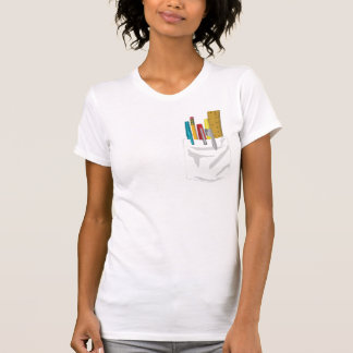 私のポケット。私のペン。(白) Tシャツ