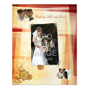 私のポスター結婚写真の拡大を完了 フォトプリント