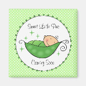 私のポッドの磁石のピーパーソナライズされたス マグネット (正面)