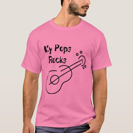 私のポップの石 Tシャツ (正面)