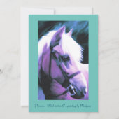 私のポニーカードを預けてくれてありがとう サンキューカード (裏面)