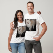 私のポメラニア犬の孫 Tシャツ (ユニセックス)