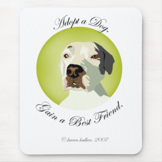 私のマウスパッドに点があります! マウスパッド (正面)