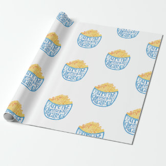 私のマカロニの包装紙へのあなたはチーズ ラッピングペーパー