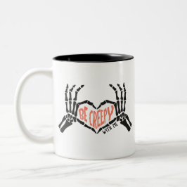 私のマグカップに気味悪い ツートーンマグカップ