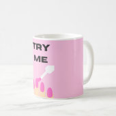 私のマグカップを試す コーヒーマグカップ (正面右)