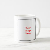 私のマグショット コーヒーマグカップ (正面右)
