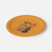 私のマグロは魔女が持った方がいい ペーパープレート (アングル)