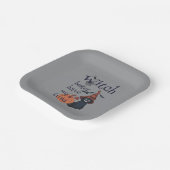 私のマグロは魔女が持った方がいい ペーパープレート (傾斜あり)