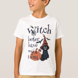 私のマグロは魔女が持った方がいい Tシャツ