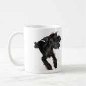 私のマグ-ジャイアント・シュナウザーを離れてあなたの汚れた手を保って下さい コーヒーマグカップ (左)