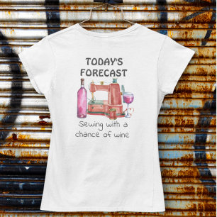 私のマシンが呼び出され、縫わなければならなおもしろいい Tシャツ