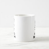私のマシンで動いた – レトロ開発者ユーモア コーヒーマグカップ (中央)