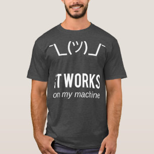 私のマシンのプログラマーで動作おもしろいする Tシャツ