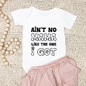 私のママに勝るママはいない | 新生児 ベビーボディスーツ