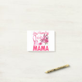 私のママのトンボ乳癌の記憶の中で ポストイット (デスク上)