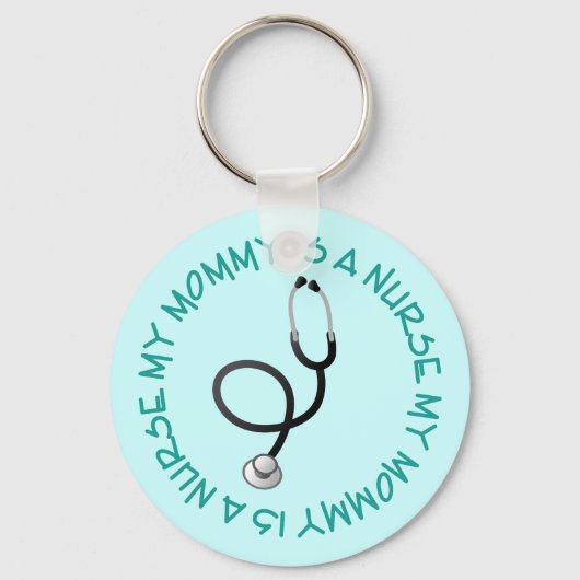 私のママはナースギフトティー キーホルダー (正面)