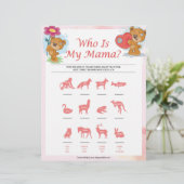 私のママは誰[テディベア] レターヘッド (スタンド正面)