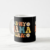 私のママ時代の母の日でグルービー コーヒーマグカップ (正面左)