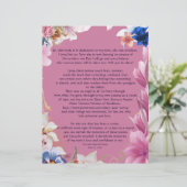 私のママ献身パーソナライズされた紙 (スタンド正面)