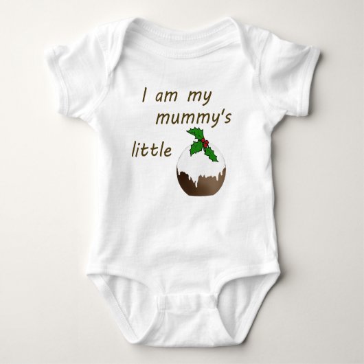 私のマミーの ベビーボディスーツ (正面)