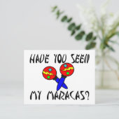 私のマラカスを見たか？ ポストカード (スタンド正面)