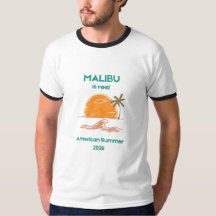 私のマリブ アメリカの夏 2026 Tシャツ