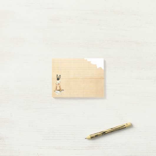 私のマリ食べノア宿題 ポストイット (デスク上)