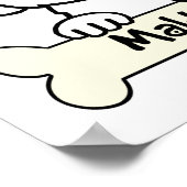 私のマルチーズ ポスター (角)