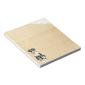 私のミニチュアシュナ食べーザー宿題 ノートパッド (アングル)