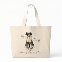 私のミニチュア・シュナウツァーは私のレッスン・プランを食べました